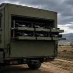 Drone drawers on military vehicles